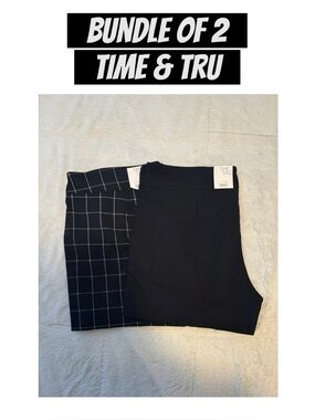 NWT Bundle of 2 Time & TRU Shorts XL